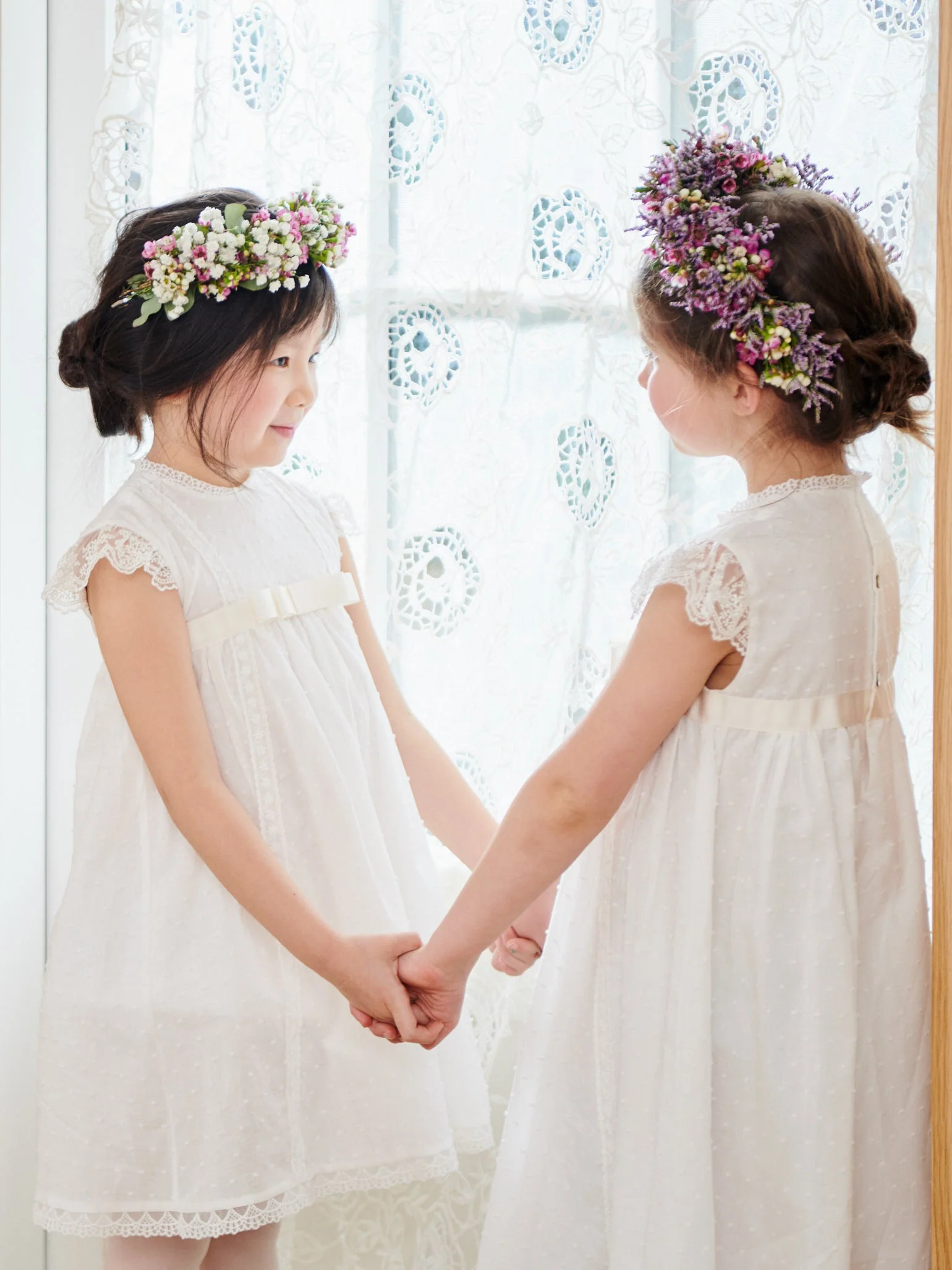 Ivory Herminia Ceremony Girl Dress - Image 6