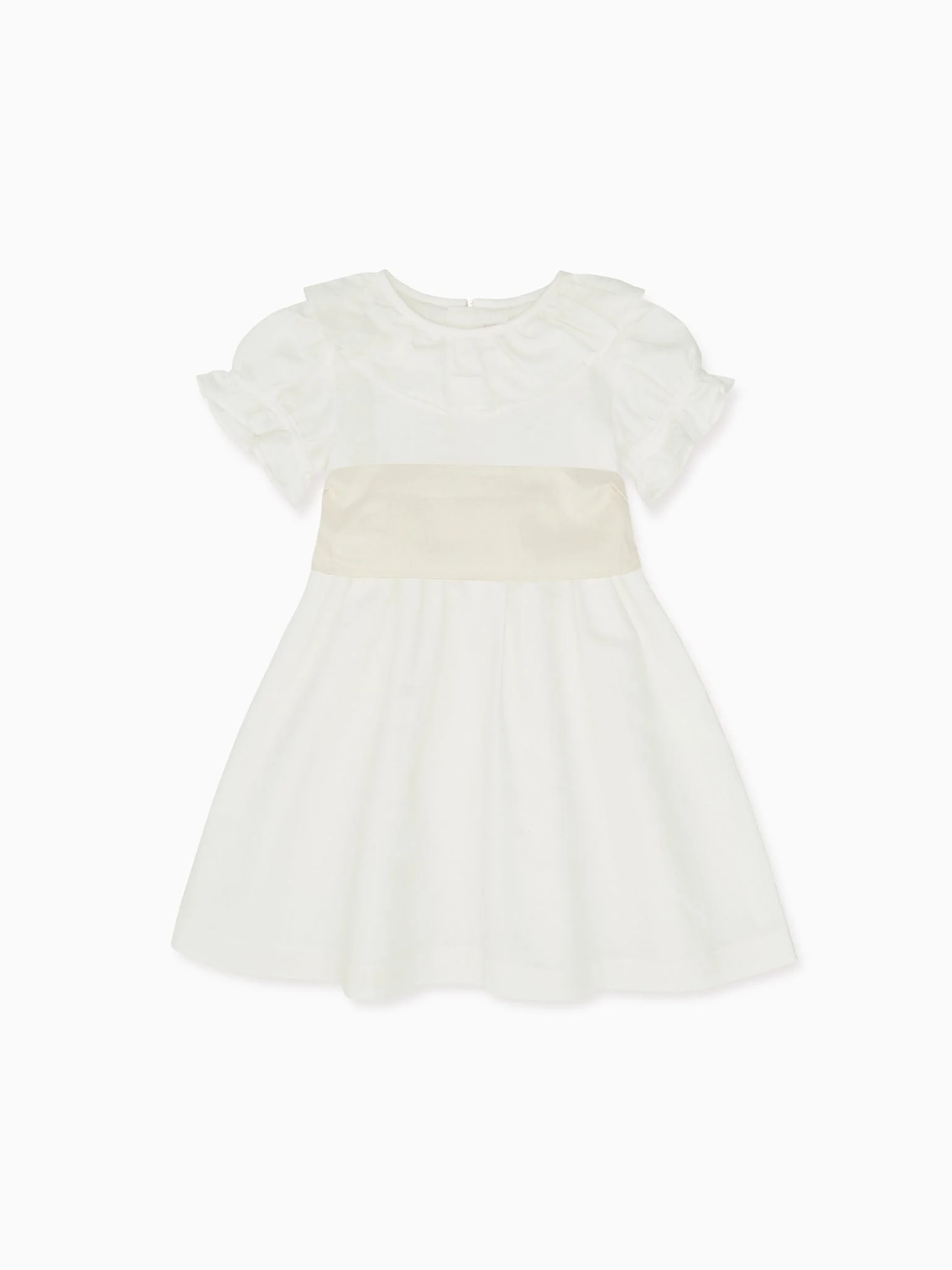 White Vega Ceremony Girl Dress - Image 7
