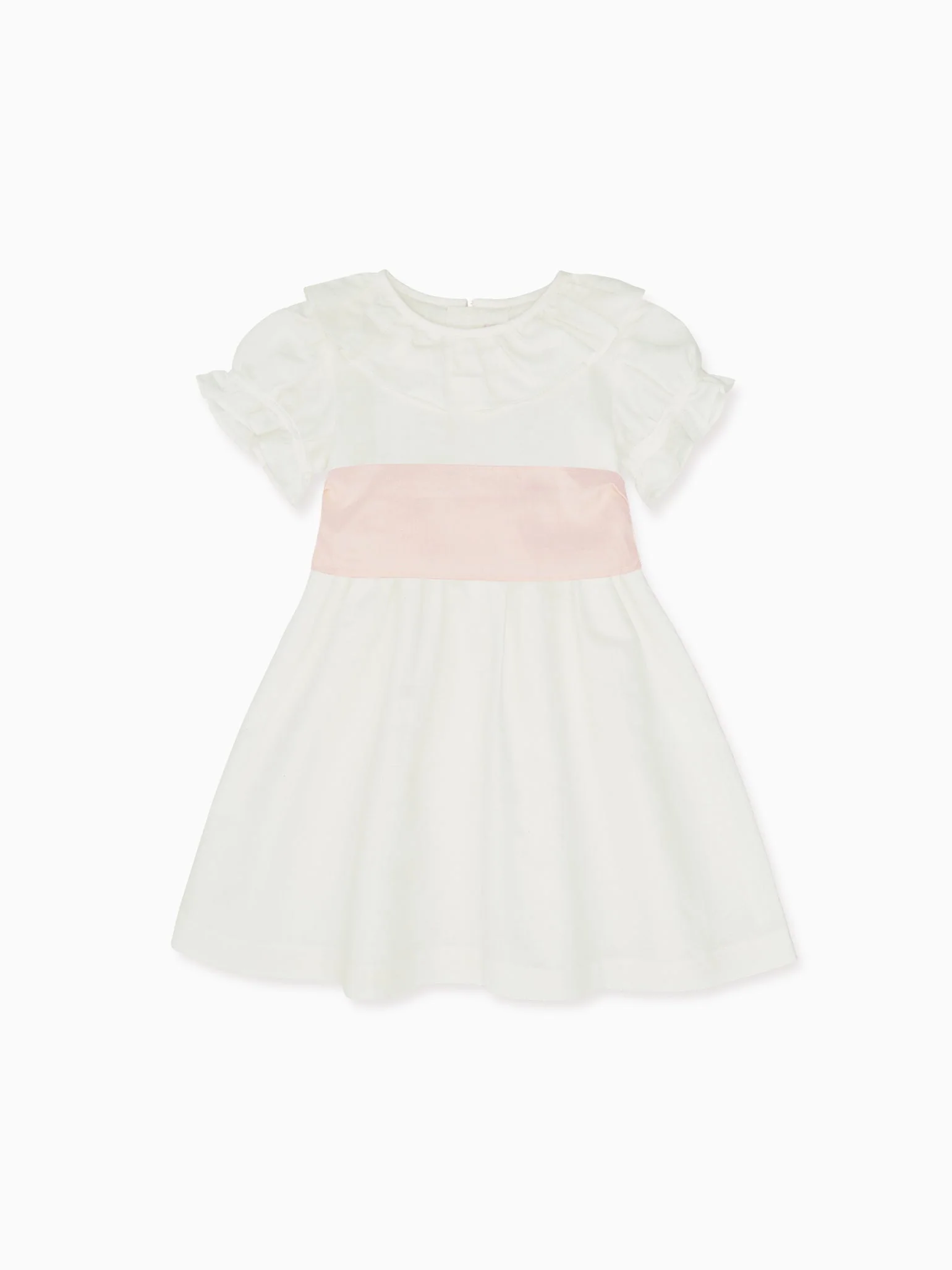 White Vega Ceremony Girl Dress - Image 9